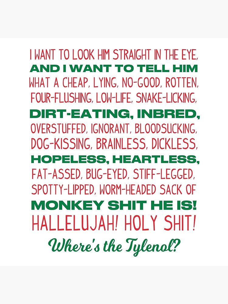 Christmas Vacation Quotes Clark Rant Helena Stephannie