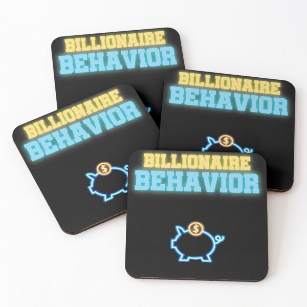 Item preview, Billionaire Behavior designed and sold by StoicQuotes.
