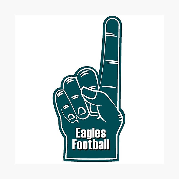 philadelphia eagles foam finger