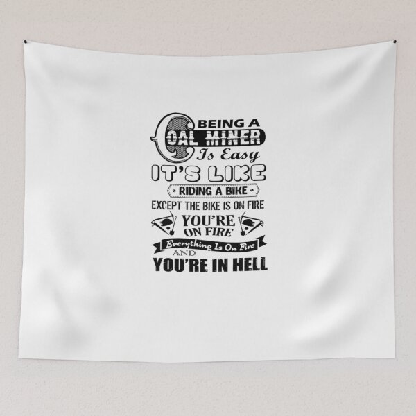 Item preview, Being A Coal Miner Mug  designed and sold by aryagiri.