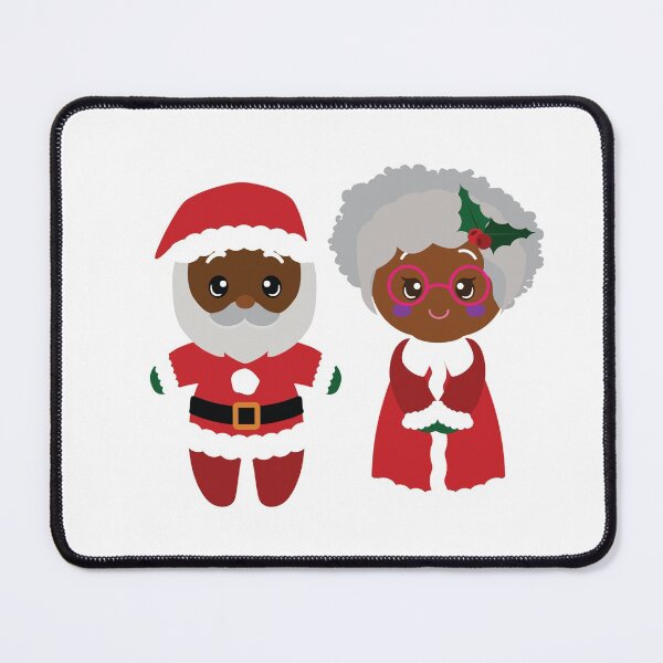 Item preview, Black Santa and Mrs.Claus designed and sold by heavyweights.