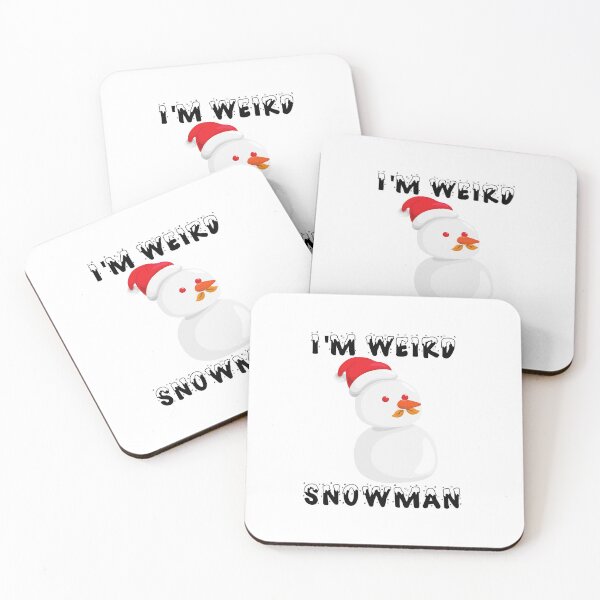 Item preview, I'M WEIRD SNOWMAN designed and sold by ArtistryPrint.