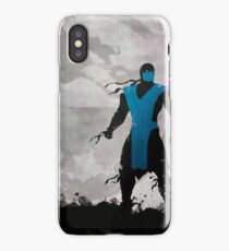 Mortal Kombat Inspired Sub-Zero Poster iPhone Case/Skin