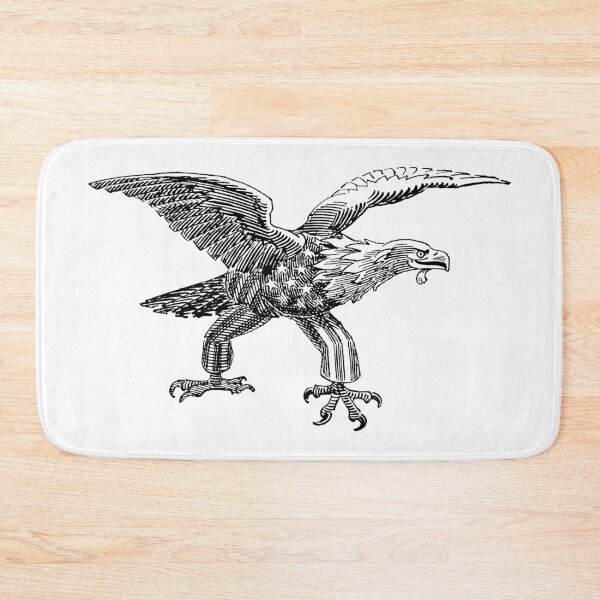 Item preview, Aggressive Eagle black and white designed and sold by Hedrin.