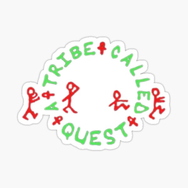 A tribe called quest funny gift for rap lovers Sticker