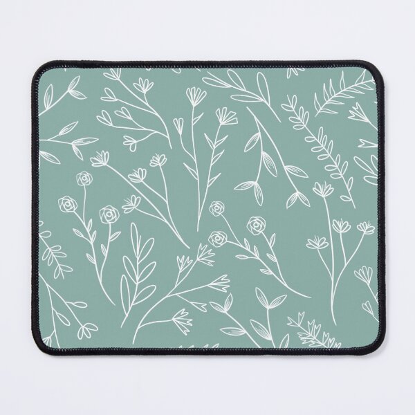 Item preview, Wildflowers Sage Green Zipper Pouch designed and sold by c1airearts.