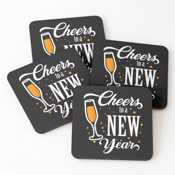 Item preview, Happy New Years Cheers To A New Year Holidays Celebration T-Shirt designed and sold by Knight-Saverin.
