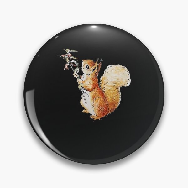 Item preview, squirrel nutkin hi res vector Sticker designed and sold by SabineLau.