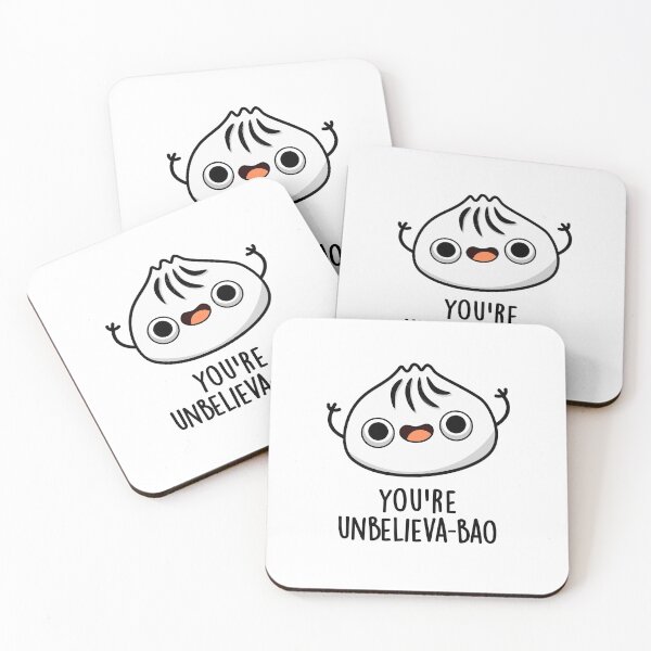 Item preview, You're Unbelieva-bao Funny Bao Puns  designed and sold by punnybone.