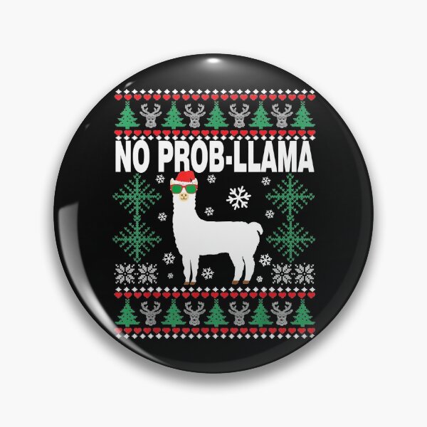 Item preview, Christmas No Prob-Llama Ugly Xmas designed and sold by spherevilla.