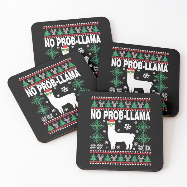 Item preview, Christmas No Prob-Llama Ugly Xmas designed and sold by spherevilla.
