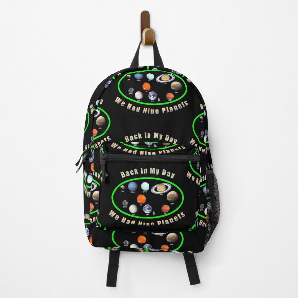 Item preview, Back In My Day We Had Nine Planets - Astronomical Quote designed and sold by Delandor.