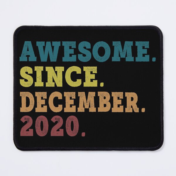 Item preview, Awesome Since December 2020 Retro Vintage 1st Birthday Gift designed and sold by designbychow.