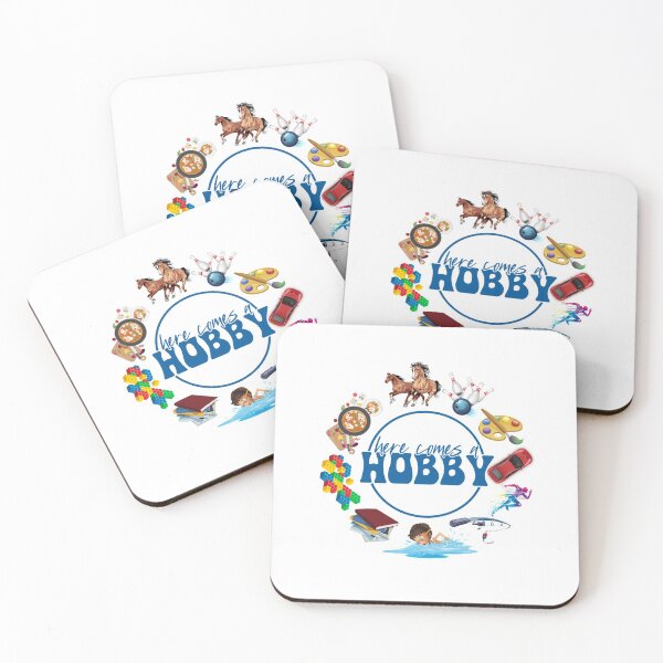 Item preview, Here Comes a Hobby ADHD Neurodivergent Autism Awareness designed and sold by Dolphin Graphic.
