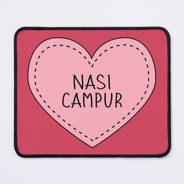 Item preview, Nasi Campur Cute Pink Heart Stitches designed and sold by cashewdays.