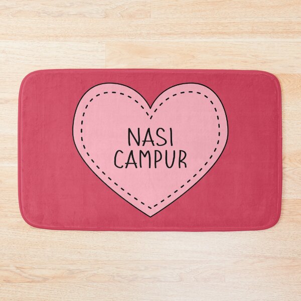 Item preview, Nasi Campur Cute Pink Heart Stitches designed and sold by cashewdays.