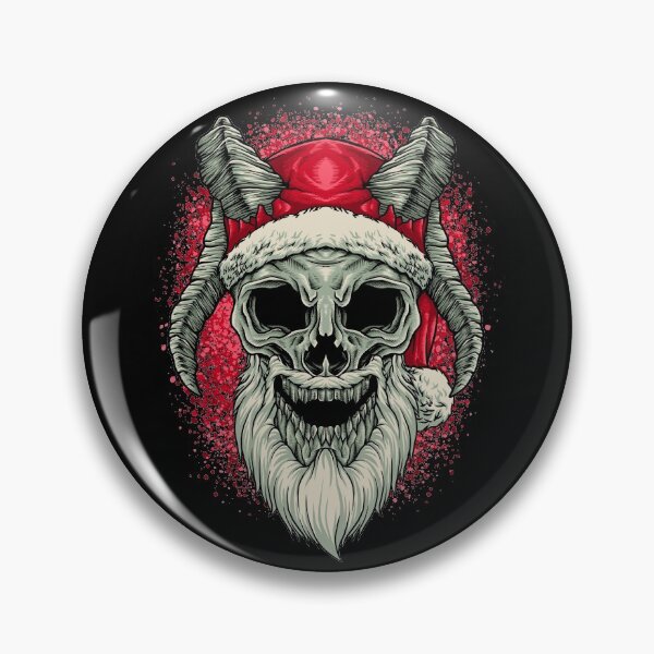 Item preview, SANTA SKULL HORN HEAD designed and sold by NSCgd.