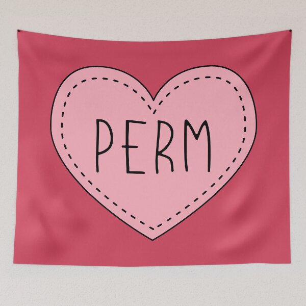 Item preview, Perm Russia Cute Pink Heart Stitches designed and sold by cashewdays.