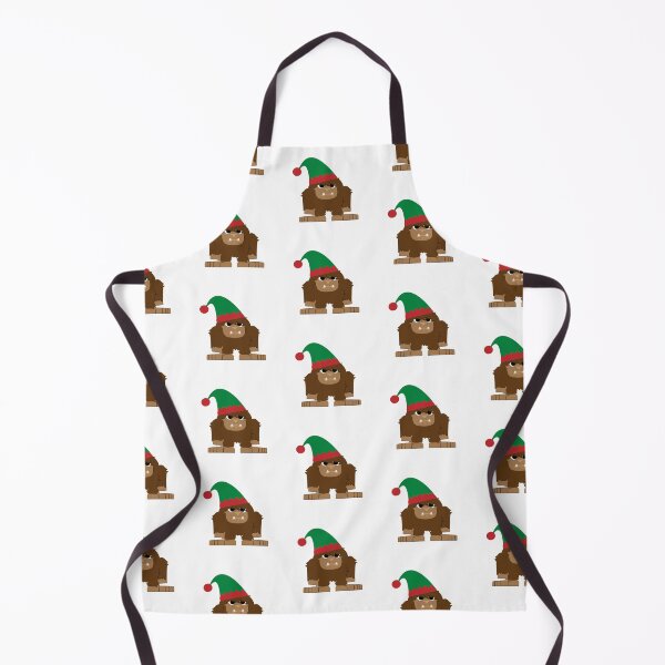 Item preview, Cute Bigfoot Christmas Elf designed and sold by Hedgie Designs.