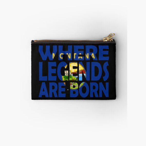 Item preview,  Montana Flag - Where Legends Are Born designed and sold by Quotes-I-Wear.