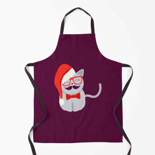 Item preview, Hipster Santa Cat designed and sold by Hedgie Designs.