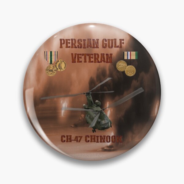 Item preview, CH-47 Chinook Persian Gulf War Veteran designed and sold by Mil Merchant.