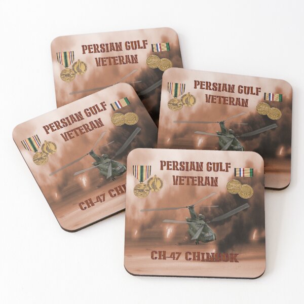 Item preview, CH-47 Chinook Persian Gulf War Veteran designed and sold by Mil Merchant.