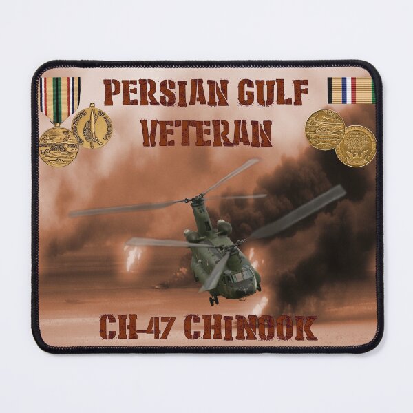 Item preview, CH-47 Chinook Persian Gulf War Veteran designed and sold by Mil Merchant.