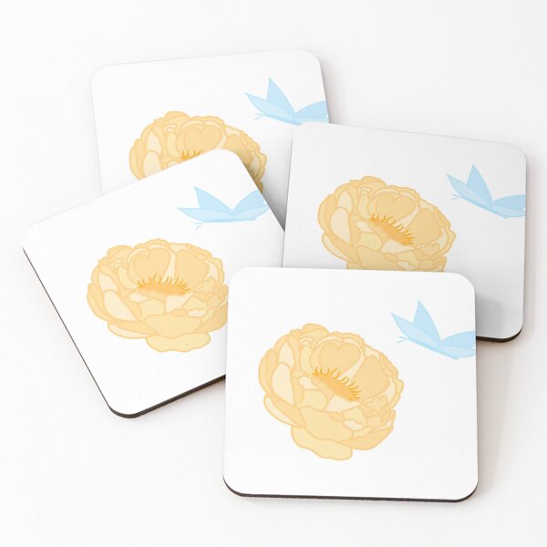 Item preview, a butterfly and a peony designed and sold by sleepixgbeauty.