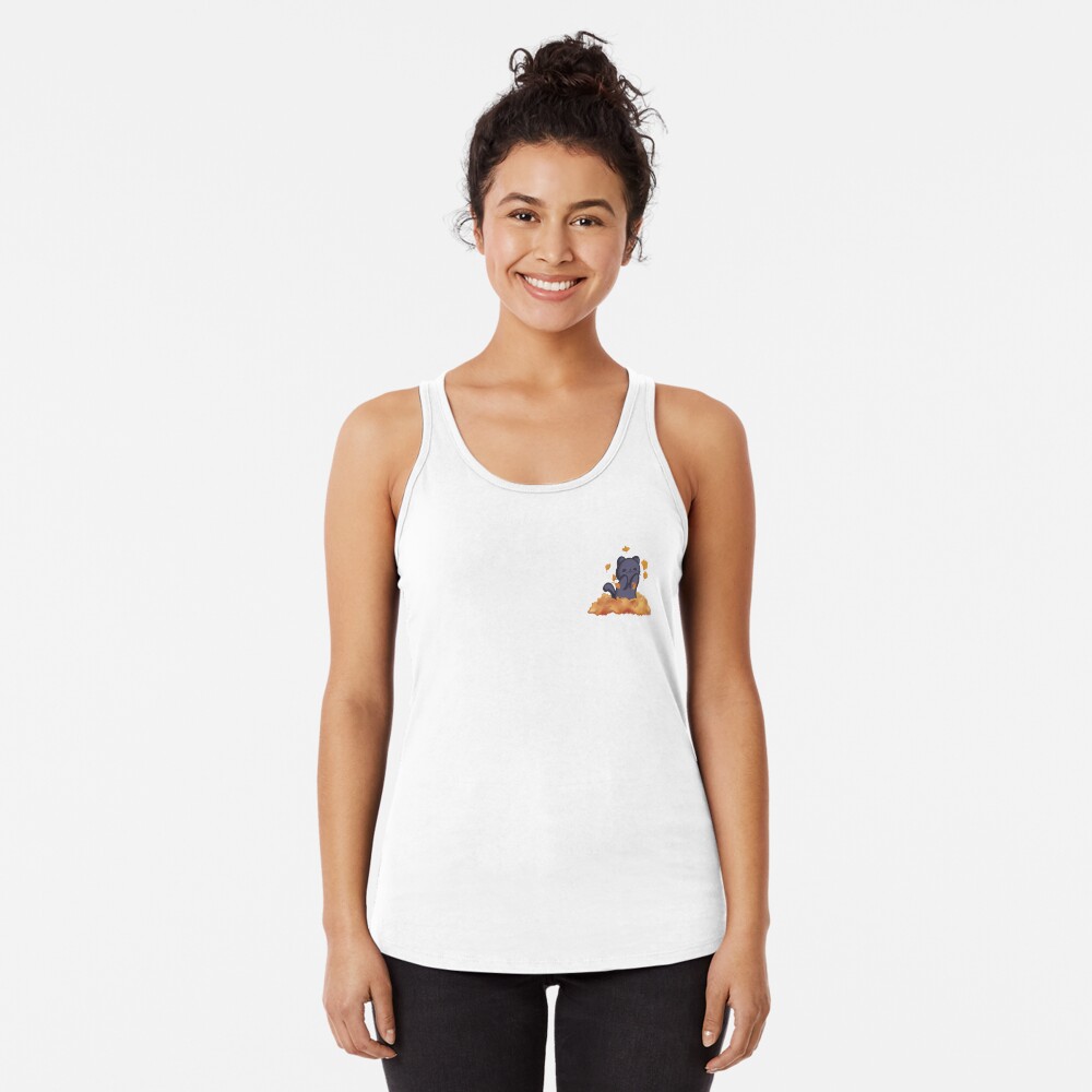 Vista previa del artículo con la obra «Camiseta con espalda nadadora», diseñado y vendido por AiriCreative.
