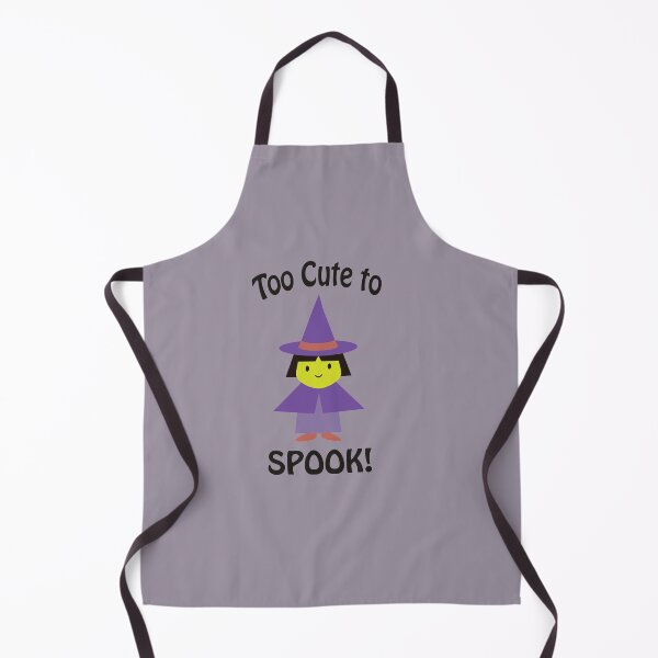 Item preview, Too Cute to Spook Adorable Little Cartoon Halloween Witch designed and sold by Hedgie Designs.
