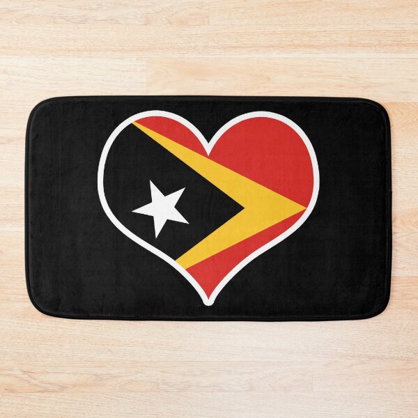 Item preview, East Timor Flag Heart designed and sold by PKHalford.