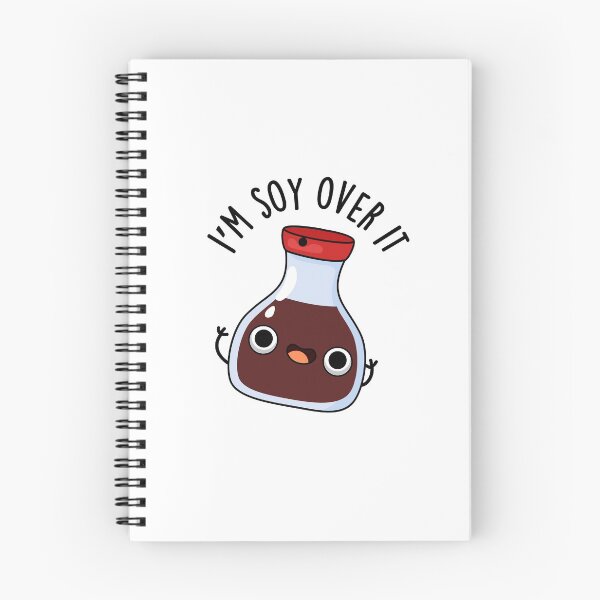 Item preview, I'm Soy Over It Funny Soy Sauce Puns  designed and sold by punnybone.