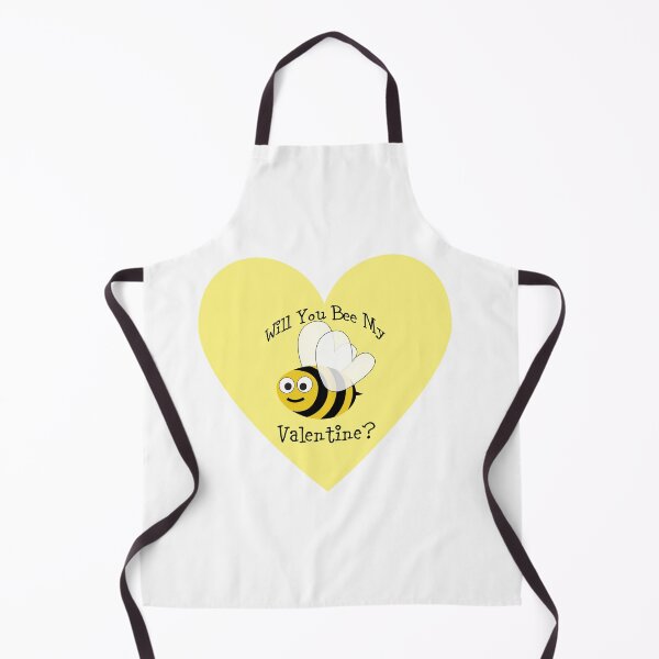 Item preview, Will You bee My Valentine? Yellow Heart designed and sold by Hedgie Designs.