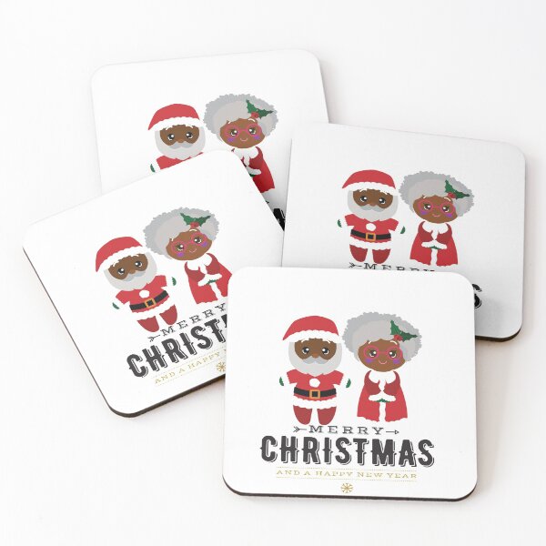 Item preview, Black Santa And Black Mrs.Claus designed and sold by heavyweights.