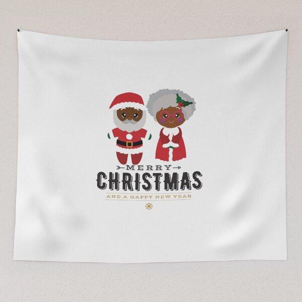 Item preview, Black Santa And Black Mrs.Claus designed and sold by heavyweights.