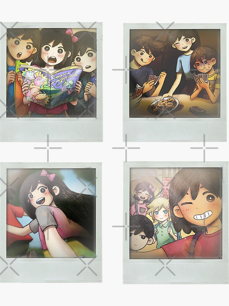 "Omori Photo Album" Sticker for Sale by impxrfxction16 Redbubble