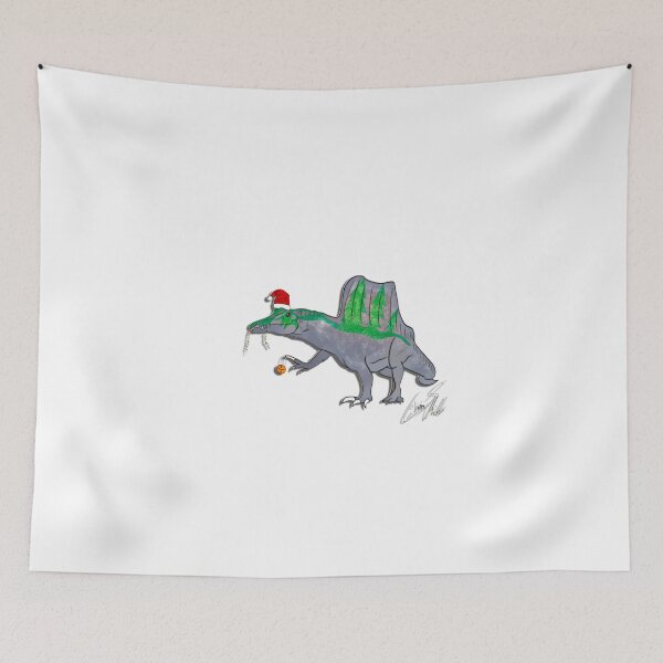 Item preview, Eggnog the Christmas Spinosaurus  designed and sold by Manalopangaea.