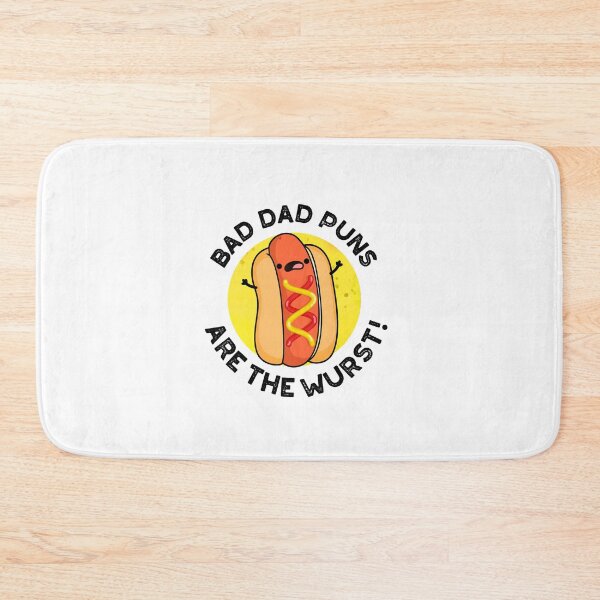 Item preview, Bad Dad Puns Are The Wurst Funny Sausage Puns  designed and sold by punnybone.