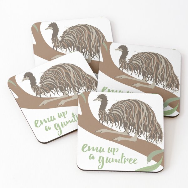 Item preview, Aussie 12 days of Christmas Emu up a gumtree designed and sold by lumos94.