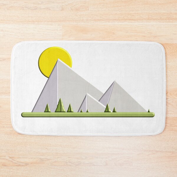 Item preview, Abstract Mountain Scenery designed and sold by onjcdesign.