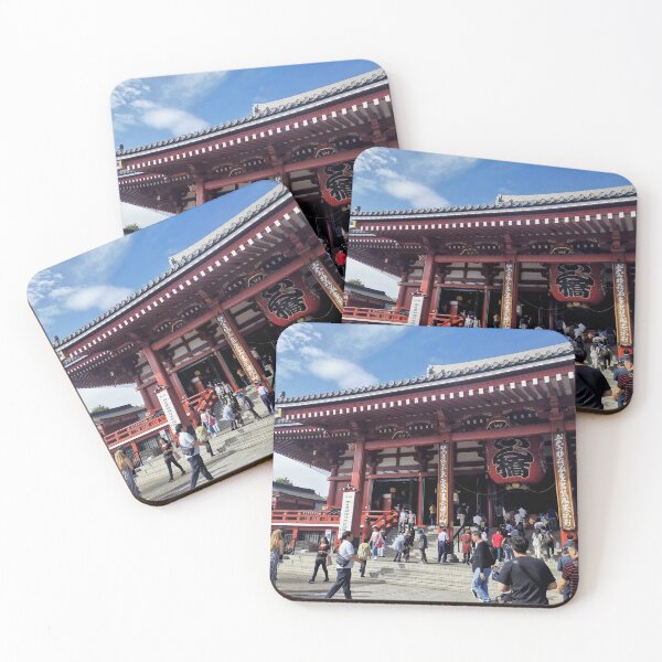 Item preview, Asakusa Sensoji Temple in Portrait | Summer Day at Asakusa, Tokyo designed and sold by manamicreates.