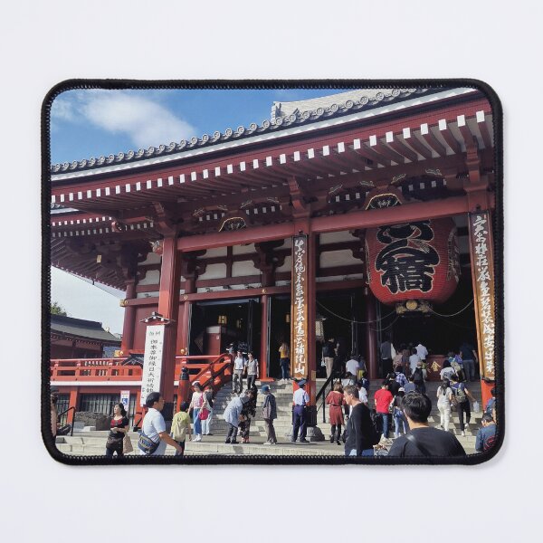 Item preview, Asakusa Sensoji Temple in Portrait | Summer Day at Asakusa, Tokyo designed and sold by manamicreates.