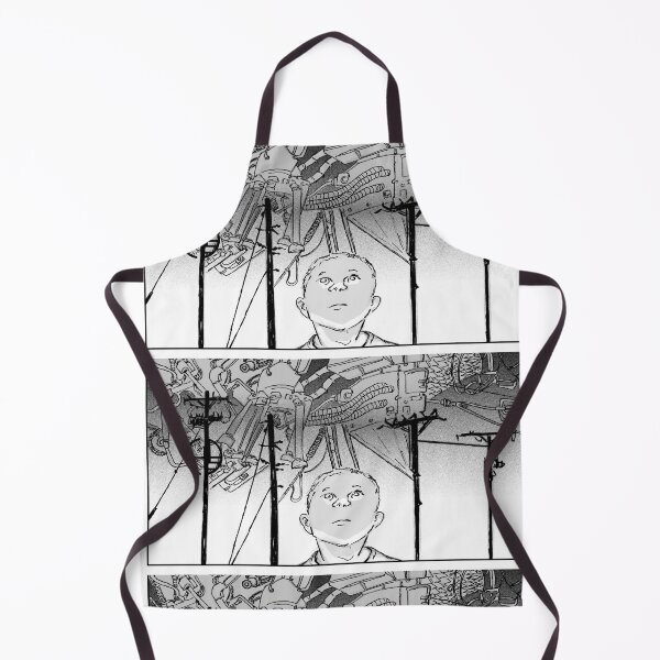 Item preview, The Ruby Machine black and white cityscape descent designed and sold by sandpaperdaisy.