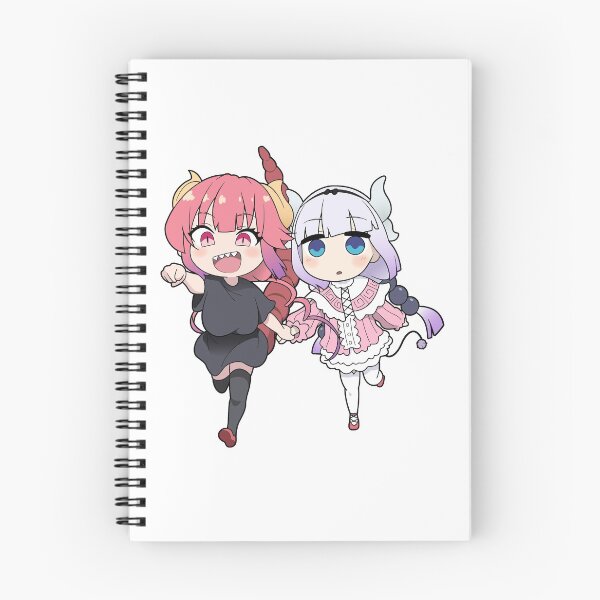 Item preview, Dragon Maid Ilulu and Kanna Chibi designed and sold by ChibiCheems.