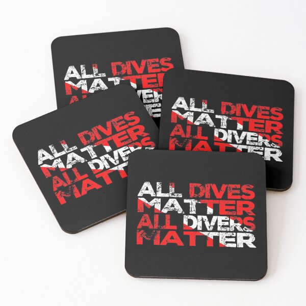 Item preview, All Dives Matter All Divers Matter designed and sold by StudioAquaLumos.