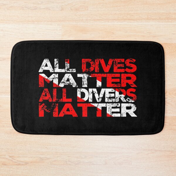 Item preview, All Dives Matter All Divers Matter designed and sold by StudioAquaLumos.