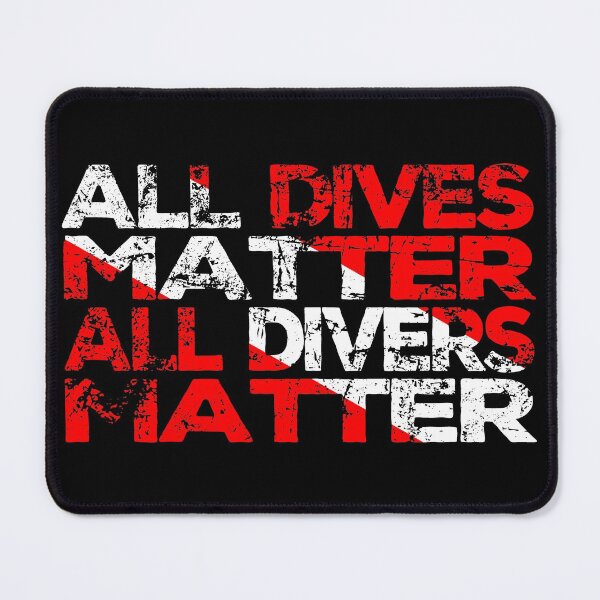 Item preview, All Dives Matter All Divers Matter designed and sold by StudioAquaLumos.