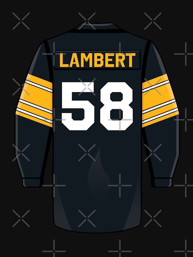 Jack Lambert Jersey Active T-Shirt for Sale by WalkDesigns