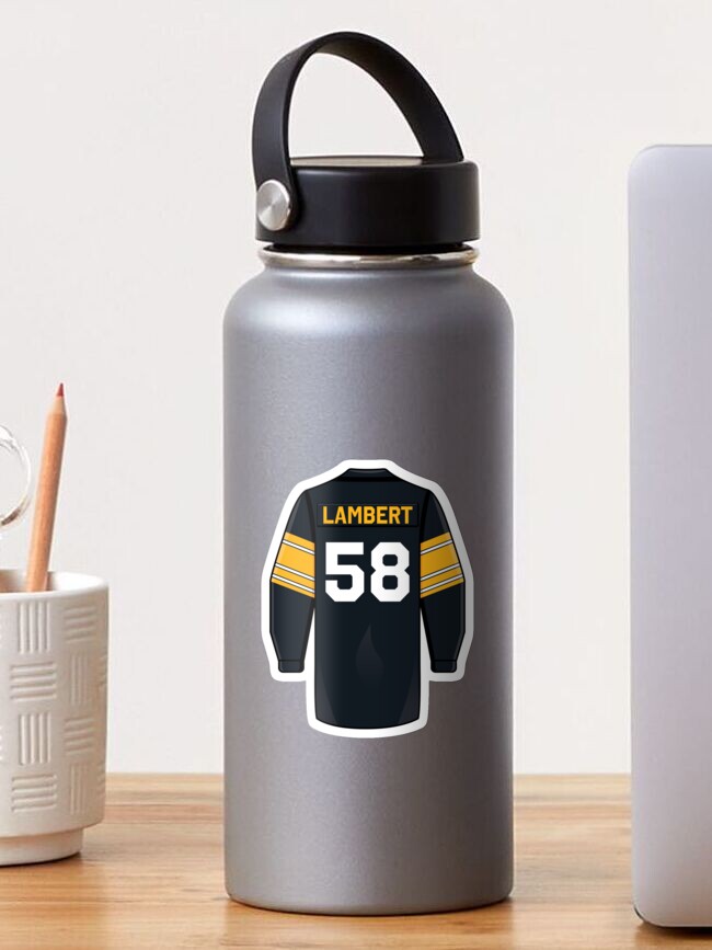 Jack Lambert Jersey' Sticker for Sale by WalkDesigns